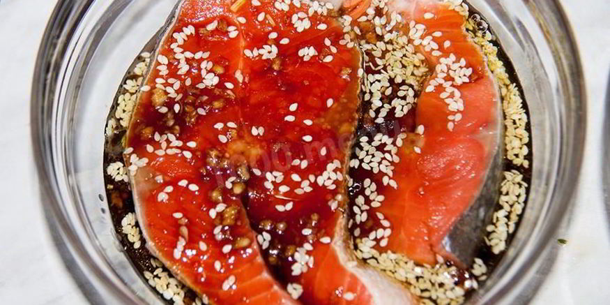 Рецепт маринада для красной рыбы