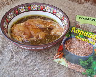 Маринад для мяса в духовке