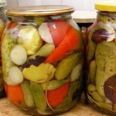 Маринад для овощей на зиму