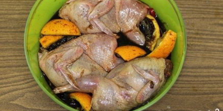 Рецепт маринада для перепелов на гриле