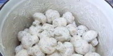 маринад для шампиньонов на мангале