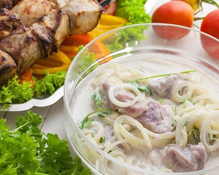 Маринад для свинины с луком