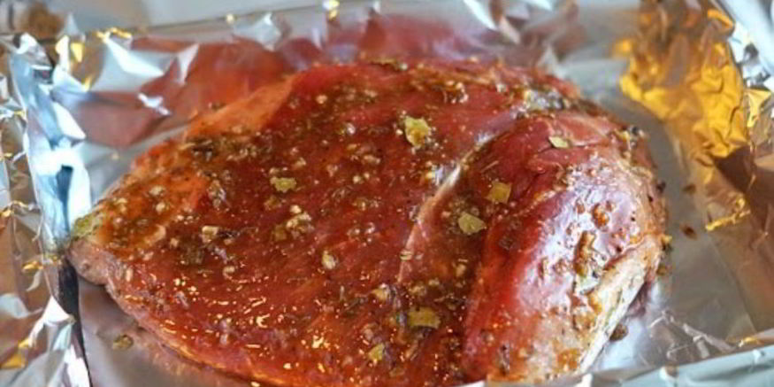 Рецепт маринада для свинины в фольге