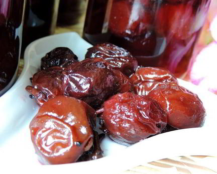 Маринованные сливы в сухом маринаде