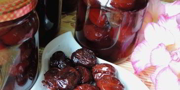 маринованные сливы в сухом маринаде