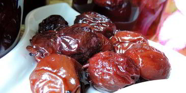 маринованные сливы в сухом маринаде