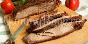 пастрома из говядины в маринаде