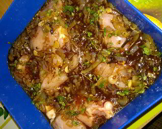 Пряный маринад со специями для мяса на гриле