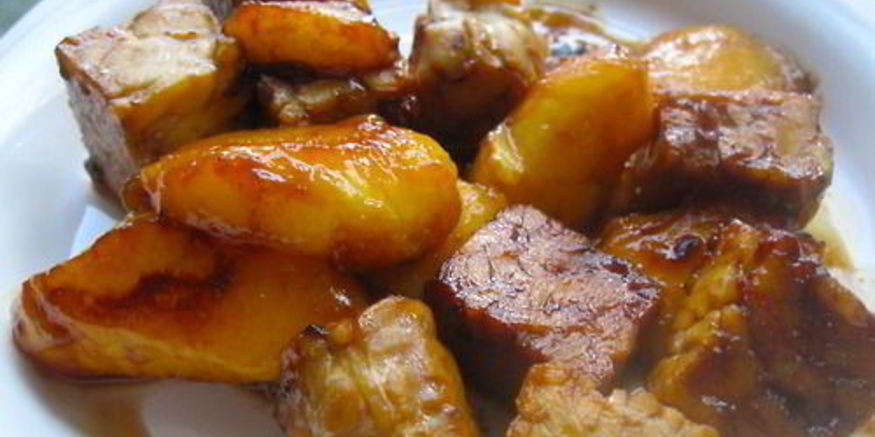 Рецепт тофу в маринаде с манго