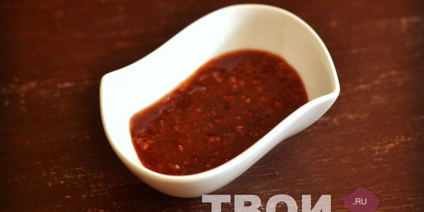 Рецепт медово-соевого соус