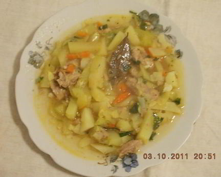 Мясной соус с цукини