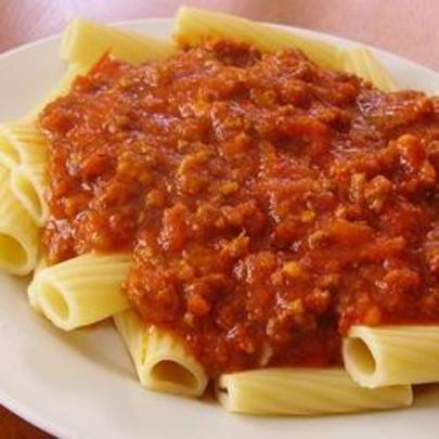 Мясной томатный соус для макарон