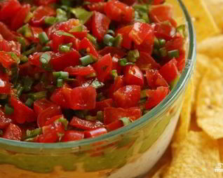 Семислойный соус для макания