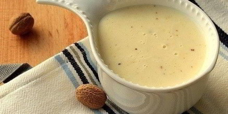 Рецепт белого соуса бешамель