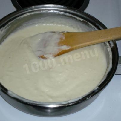 Соус Бешамель с тимьяном и чабрецом