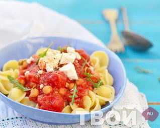 Соус для макарон с нутом