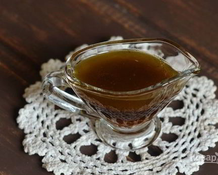 Соус для овощного салата