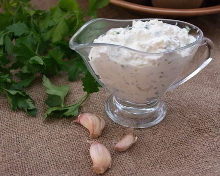 Соус из йогурта к курице