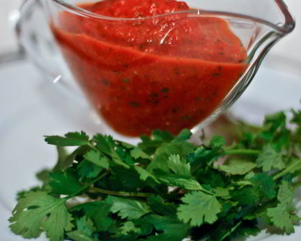 Соус из запеченных перцев