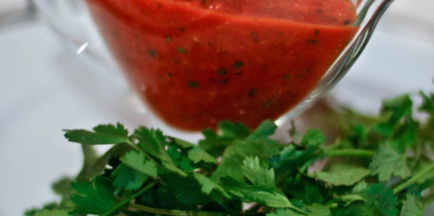 Рецепт соуса из запеченных перцев