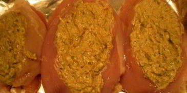 куриное филе с соусом песто