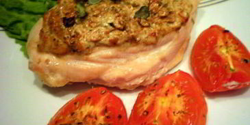 куриное филе с соусом песто