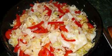 овощи пассированные с соусом песто