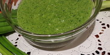 пенне с соусом песто из руколы