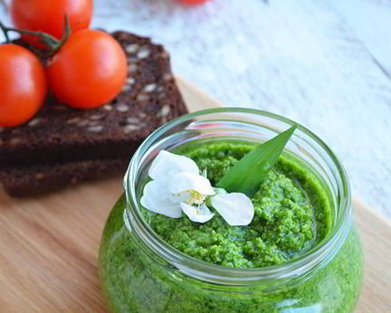 Песто из черемши