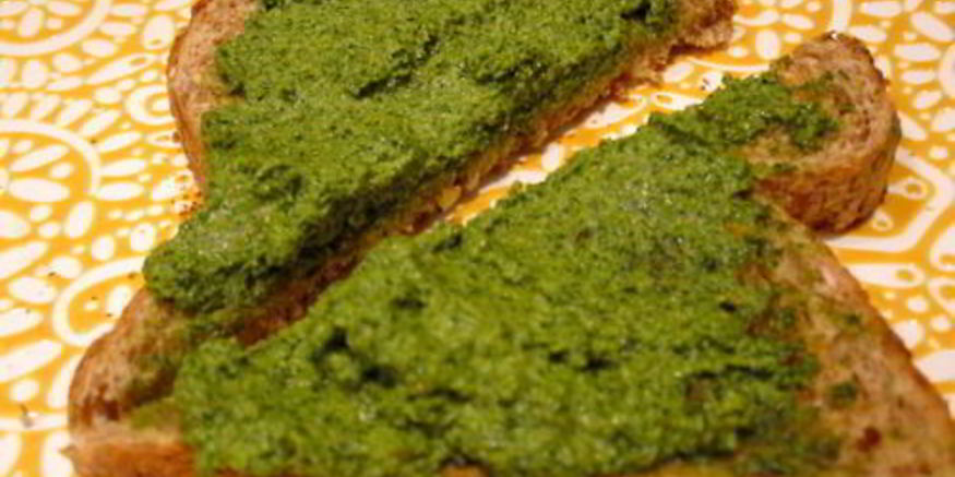 Рецепт песто из листовой капусты