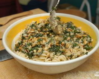 Песто на сковороде