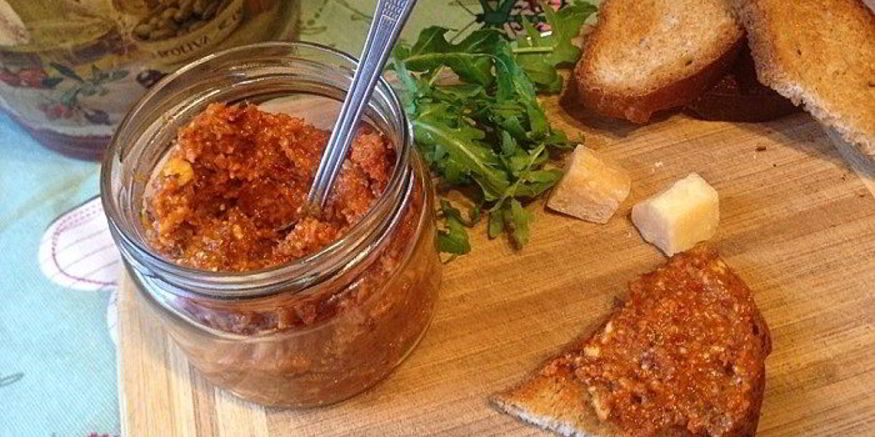 Рецепт томатного песто