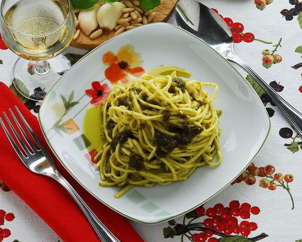 Тренетте с соусом песто