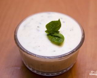 Соус с белым вином