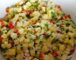 Ананасовая сальса