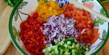 израильский cалат сальса