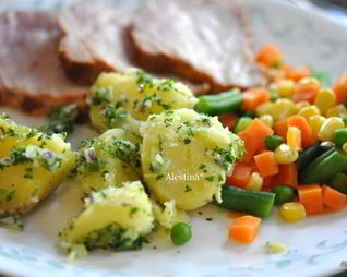 Картофель сальса