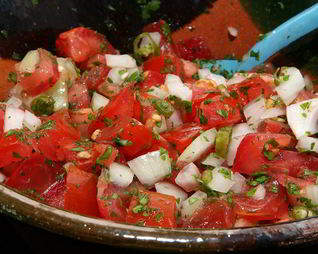 Мексиканская сальса Пико-де-гайо