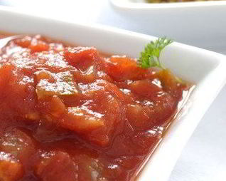 Сальса из перцев халапеньо и томатилло