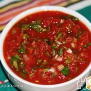 Рецепт Томатной сальсы с кинзой и луком