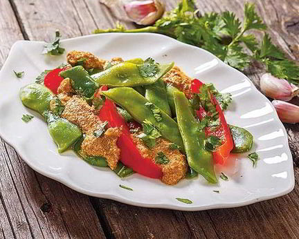 Быстрое сациви с фасолью