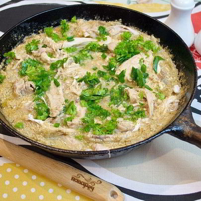 Классический сациви из курицы по-грузински