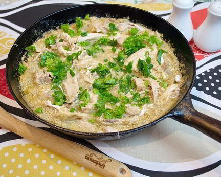 Классический сациви из курицы по-грузински