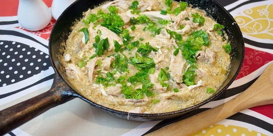 Рецепт классического сациви из курицы