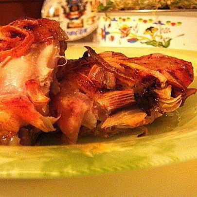 Курица в гранатовом соусе