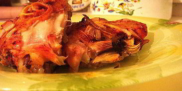 курица в гранатовом соусе