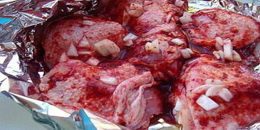 курица в гранатовом соусе