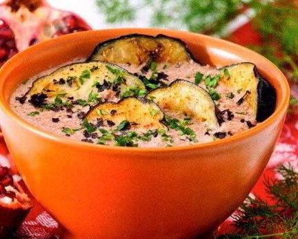 Сациви из баклажанов