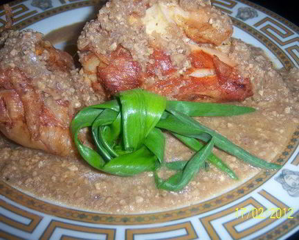 Сациви из индейки по-сухумски