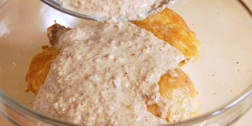 сациви — курица в ореховом соусе